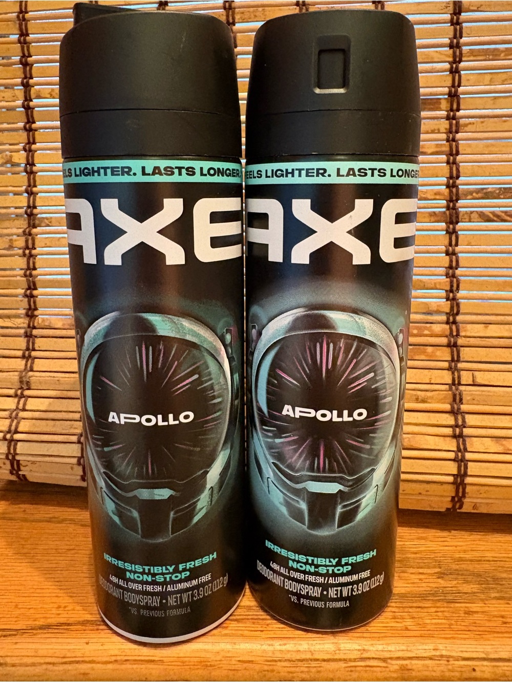 New Axe Apollo Deodorant Body-spray, set of 2.